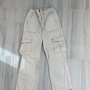 BDG Cream Cargo Pants